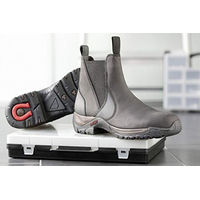 Produktbild von USG Reitstiefel Walk & Work aus Kunstleder in Braun oder Grau Größe 46