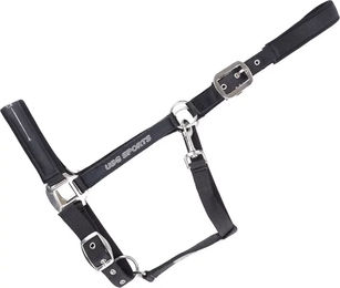 USG Rosi Pferdehalfter für Ponys aus Nylon in Schwarz – Bild 1 von 4