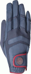 USG RSL Palma Reithandschuhe aus Albarin-Nylon Marine/Hellblau Größe S – Bild 1 von 2