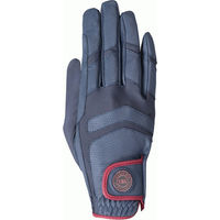 Produktbild von USG RSL Palma Reithandschuhe aus Albarin-Nylon Marine/Hellblau Größe S