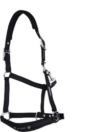 USG Shiny Pferd Halfter aus Nylon in Schwarz Full – Bild 1 von 1