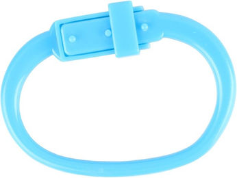 USG Sicherheitsanbindering aus Nylon Blau 3 Stück – Bild 1 von 3