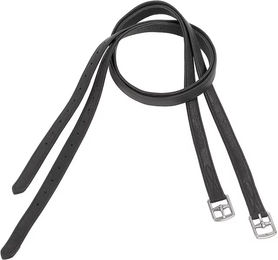 Produktbild von USG Soft Leder-Sattelstrupfen für Pferde Schwarz 160 cm 2er-Pack