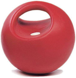 Produktbild von USG Spielball aus Gummi mit Griff in Rot 20 cm - 1 Stk.