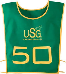 Produktbild von USG Startreiten Nummern 1 bis 50 Grün aus Polyester