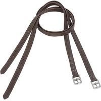 Produktbild von USG Steigbügelriemen Soft aus weichem Leder Braun 120 cm Set 2 Stück