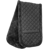 Produktbild von USG Surfax-Matte Reiten für Ponys in Schwarz mit Plüsch