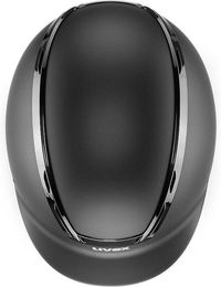 Produktbild von UVEX Exxeed active Reithelm aus Kunstleder in Schwarz Größe L-XL (59-61)