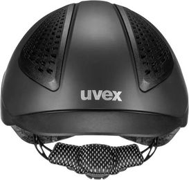 UVEX Exxential III Reithelm aus Kunststoff in Schwarz oder Braun Größe L-XL (59-61) – Bild 1 von 7