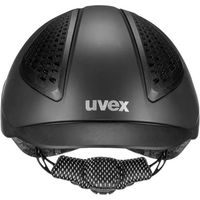 Produktbild von UVEX Exxential III Reithelm aus Kunststoff in Schwarz oder Braun Größe L-XL (59-61)