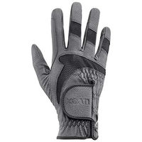 Produktbild von Uvex i-Performance 2 Reithandschuh Unisex aus Kunstleder Schwarz Grau Größe 6.5