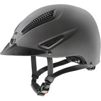 Produktbild von UVEX Perfexxion III Reithelm Unisex aus Kunststoff in Grau oder Schwarz Größe 55-58cm