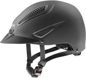 Uvex Perfexxion III Reithelm Unisex Schwarz mit Memory Foam – Bild 1 von 7