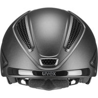 Produktbild von Uvex Perfexxion III xc Reithelm mit Memory Foam in Schwarz Grau Größe XS