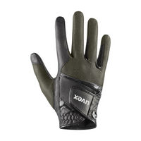 Produktbild von UVEX Reithandschuh Sumair Schwarz-Oliv Größe 7,5