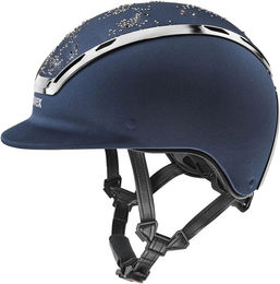 Uvex Reithelm Diamond Blau mit Swarovski-Kristallen Größe 57-59 – Bild 1 von 1
