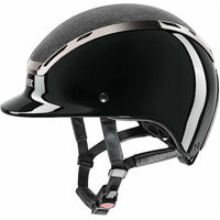 Produktbild von Uvex Reithelm Exxeed Blaze Damen Schwarz S-M