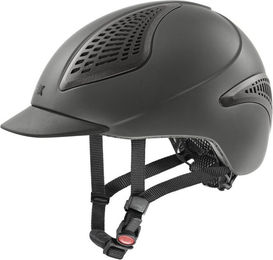 Uvex Reithelm Exxential III Unisex in Grau oder Schwarz Größe 52-55cm – Bild 1 von 5