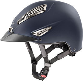 Uvex Reithelm perfexxion III chrome Unisex Silber in Größe 55-58cm – Bild 1 von 5
