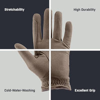 Produktbild von Uvex Sportstyle Winter Reithandschuhe Unisex Braun Größe 6 aus Kunstleder