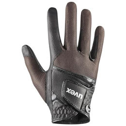 Uvex Sumair Reithandschuhe Mesh Schwarz Braun Größe 10.5 – Bild 1 von 4