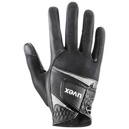 Uvex Sumair Reithandschuhe Unisex Schwarz-Silber Größe 6 – Bild 1 von 4