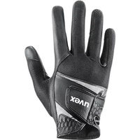 Produktbild von Uvex Sumair Reithandschuhe Unisex Schwarz-Silber Größe 7.5 aus Kunstleder