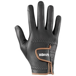 Uvex Topstyle Reithandschuhe aus Leder Schwarz Braun Größe 6,5 – Bild 1 von 3