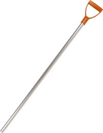 Produktbild von V-Plast Aluminiumgriff mit Gabelverlängerung in Orange und Silber