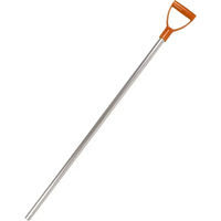 Produktbild von V-Plast Aluminiumgriff mit Gabelverlängerung in Orange und Silber