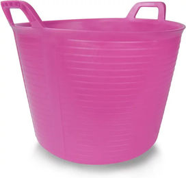 Produktbild von V-Plast Flexibler Stall-Eimer aus Kunststoff Rosa