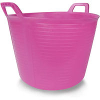 Produktbild von V-Plast Flexibler Stall-Eimer aus Kunststoff Rosa