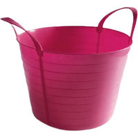 Produktbild von V-Plast Flexibler Stall-Eimer aus Kunststoff Rosa