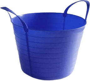 Produktbild von V-Plast Futtereimer aus weichem Kunststoff in Blau