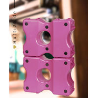 Produktbild von V-Plast Reitplatz Cavaletti Stangenblock 2er Set Pink aus Kunststoff