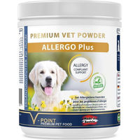 Produktbild von V-POINT ALLERGO Plus Kräuterpulver für Hunde bei Allergien hypoallergen 250 g - 250 g