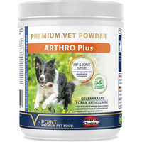 Produktbild von V-POINT ARTHRO Plus Kräuterpulver für Hunde zur Unterstützung der Gelenke 250 g - 250 g