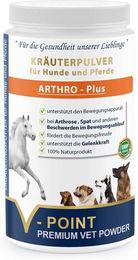 V-POINT ARTHRO Plus Kräuterpulver zur Unterstützung der Gelenkgesundheit für Pferde 500 g - 500 g – Bild 1 von 3