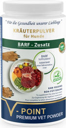 V-POINT BARF-Zusatz Premium Kräuterpulver für Hunde 500 g – Bild 1 von 2