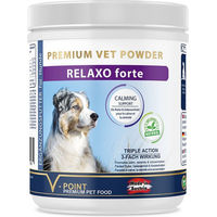 Produktbild von V-POINT RELAXO Forte Kräuterpulver für Hunde zur Beruhigung 200 g vegan und getreidefrei - 200 g