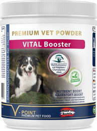 V-POINT VITAL Booster Kräuterpulver zur Immunstärkung für Hunde 250 g getreidefrei und pflanzlich - 250 g – Bild 1 von 4