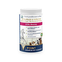 Produktbild von V-POINT VITAMIN Booster Vitalpilz- und Premium Kräuterpulver für Hunde und Pferde 500 g - 500 g