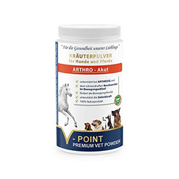 Produktbild von V-POINT ARTHRO Akut Premium Kräuterpulver für Pferde - 500 g