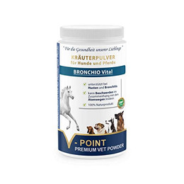 Produktbild von V-POINT BRONCHIO Vital Premium Kräuterpulver für Pferde - 500 g