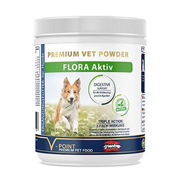 Produktbild von V-Point Flora Aktiv Kräuterpulver für Hunde - 250 g