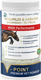 Produktbild von V-POINT HIGH Performance - Vitalpilz- und Premium Kräuterpulver für Pferde - 500 g