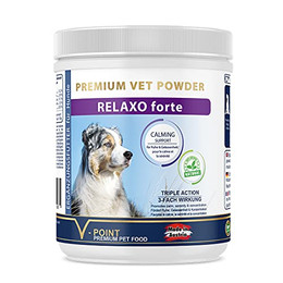 Produktbild von V-POINT RELAXO Forte Kräuterpulver für Hunde - 200 g