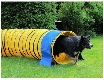 Produktbild von VABIONO Agility-Tunnel Profi-Ausführung 360° mit Stützsandsäcken