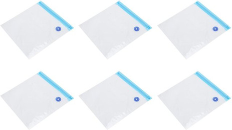 Produktbild von Vakuum-Reißverschlussbeutel 22x21cm 6 Stück