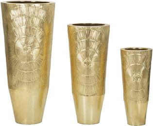 Produktbild von Vase Mauro Ferretti Goldely Tris (x3)